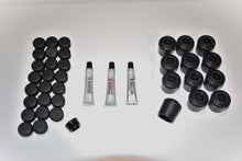 Load image into Gallery viewer, Replacement Hinge Pin Caps (12 each) and Bottom Plugs (24 each) Kit